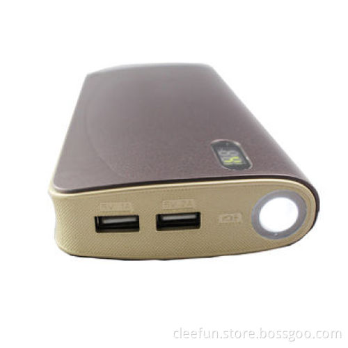 Large capacity power banks with LED torch